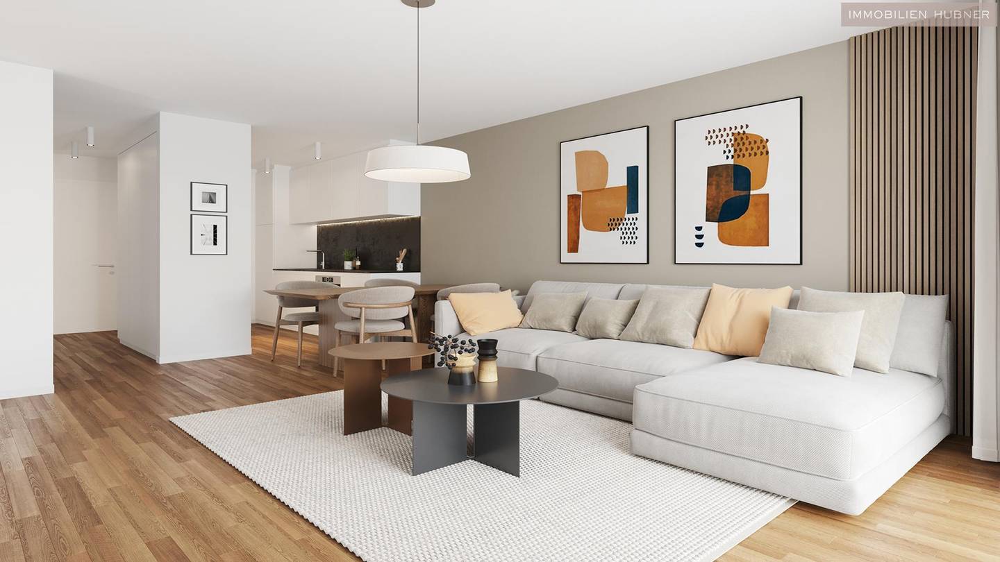 Sunny new build Wohnung with spacious balcony