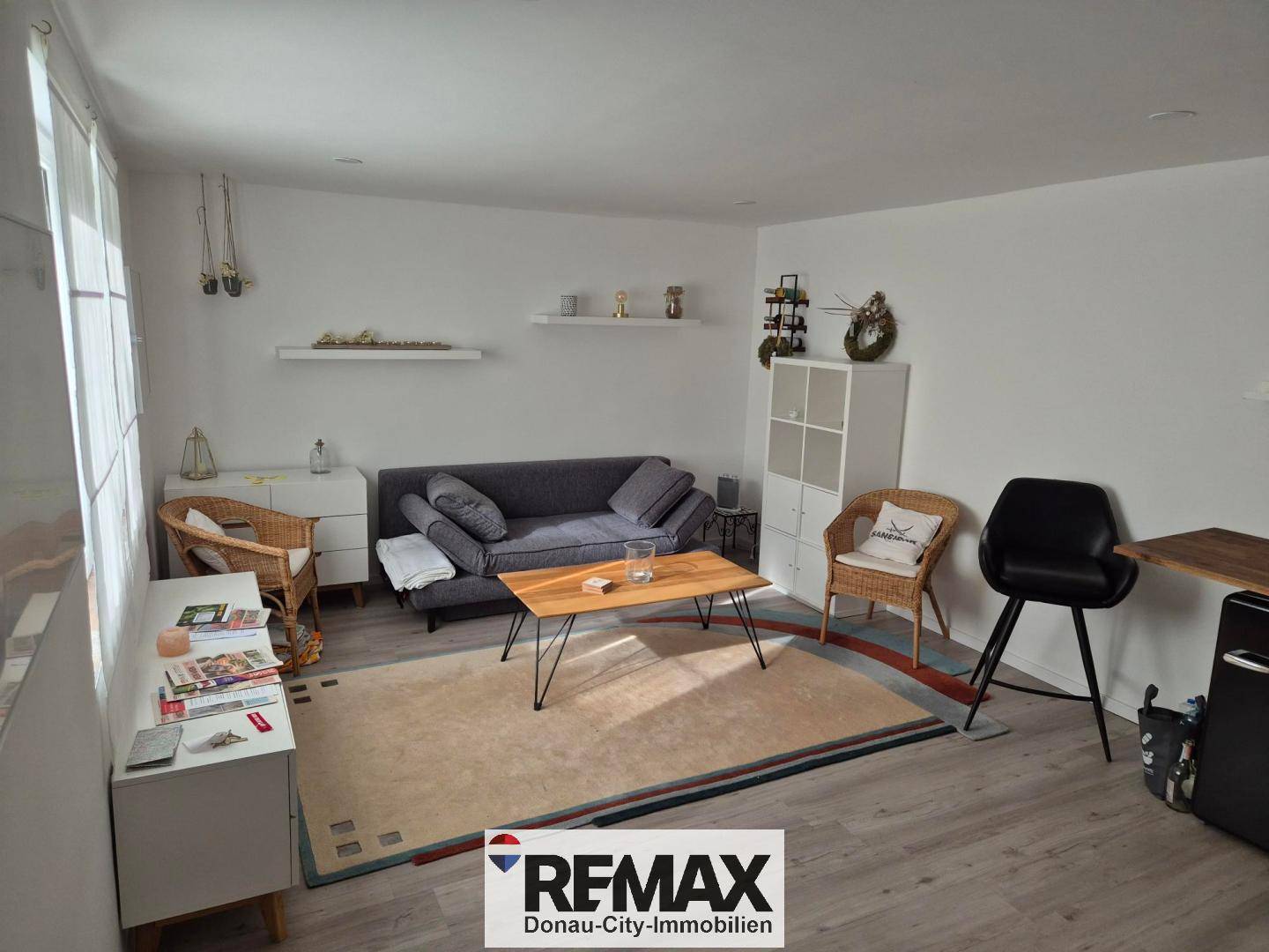 Frisch revitalisierte Wohnung mit Gemeinschaftsgarten