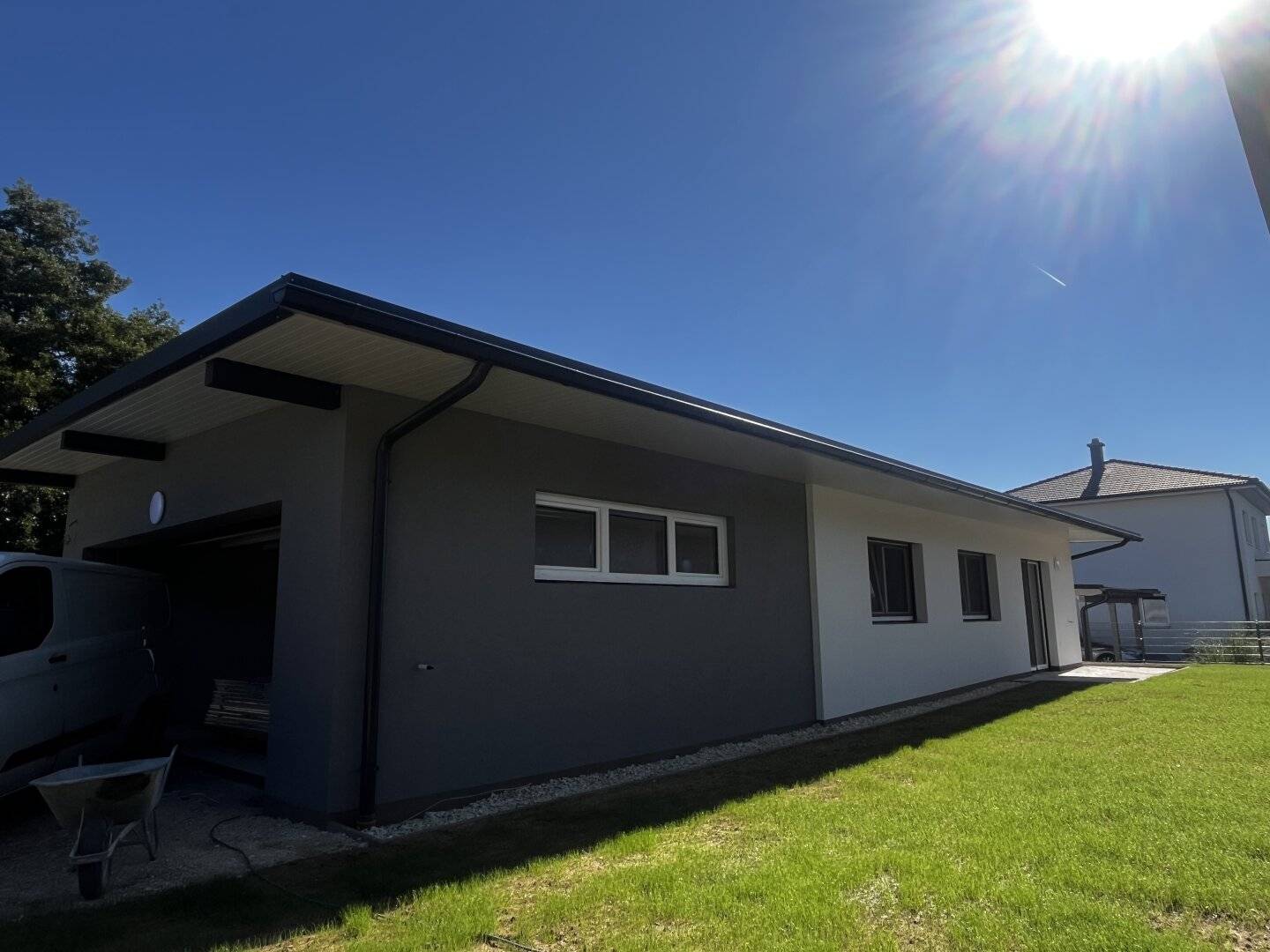 Modern bungalow in solid construction – incl. PV system for sale in Oberwart
