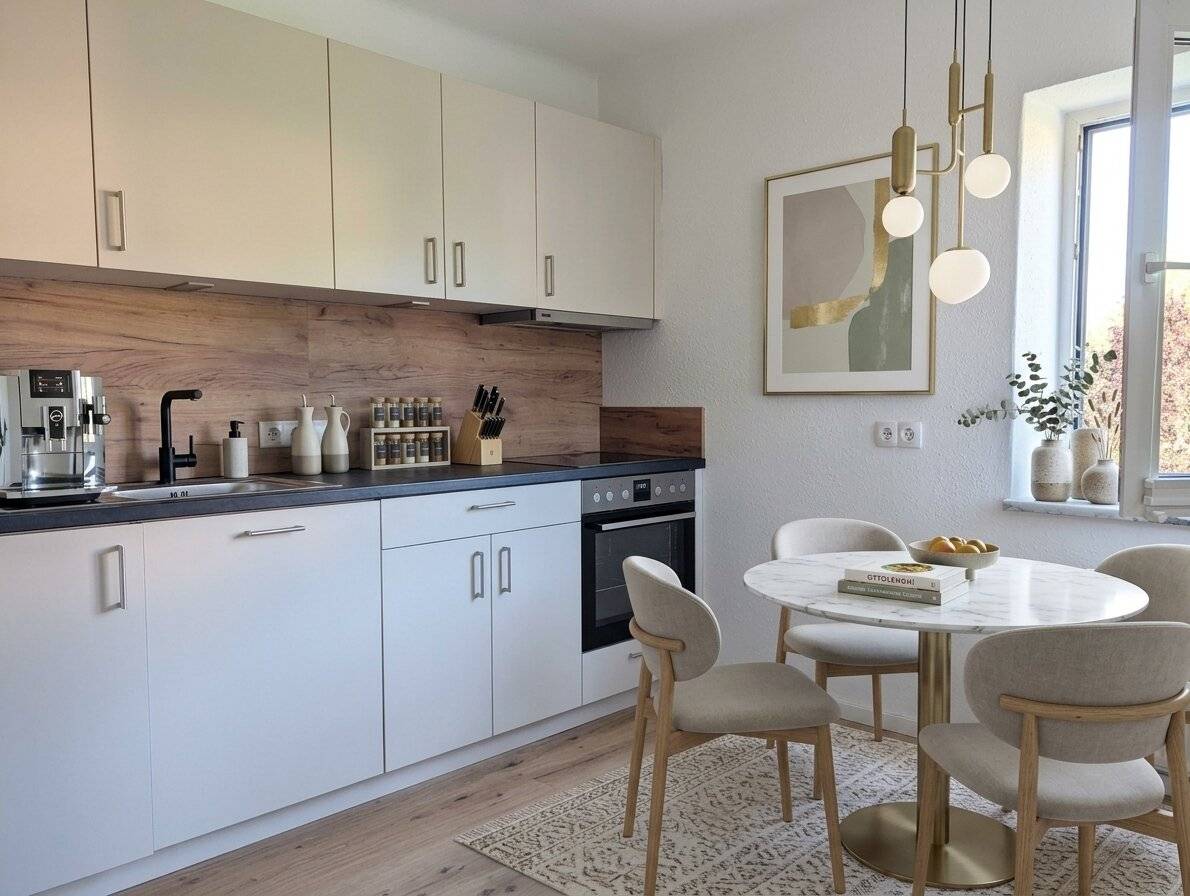 Bright spacious 3-room maisonette on the green city outskirts