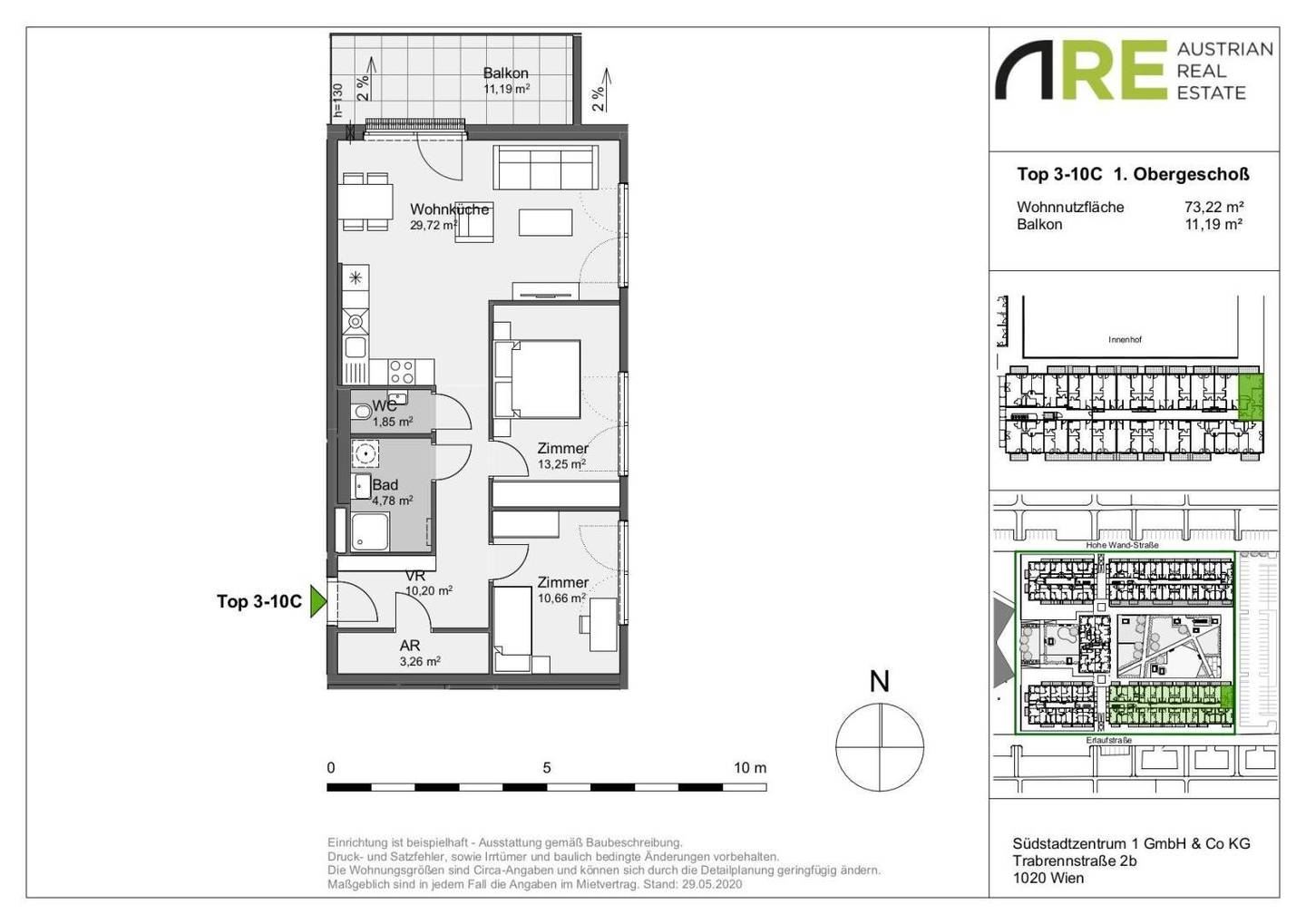Südstadtzentrum! Available rental units in the green Südstadt, Maria Enzersdorf! BT3