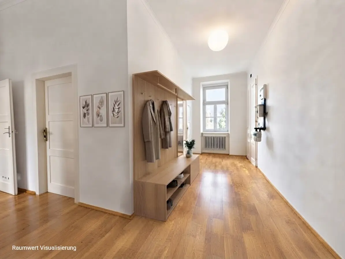CHARME VON 1906. PLATZ FÜR HEUTE. | ca. 86 m² WFL | 3 Zimmer | Lift | sofort beziehbar