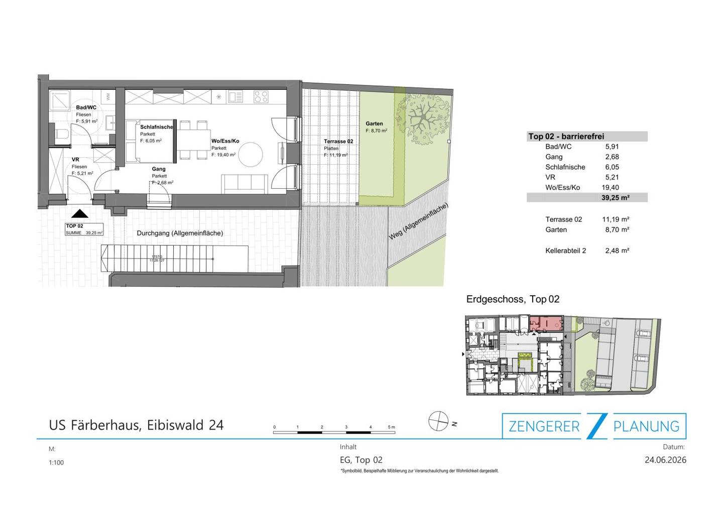 Eibiswald - exclusive - subsidized apartments - first occupancy in "old Färberhaus"
