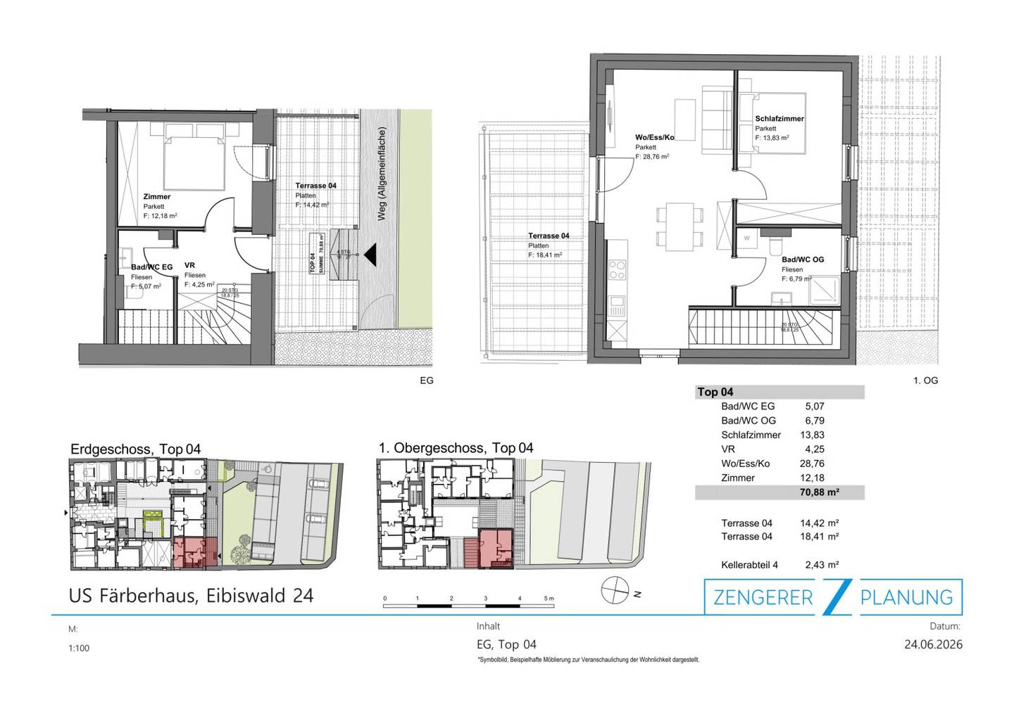 Eibiswald - exclusive - subsidised apartments - first occupancy in the old Färberhaus