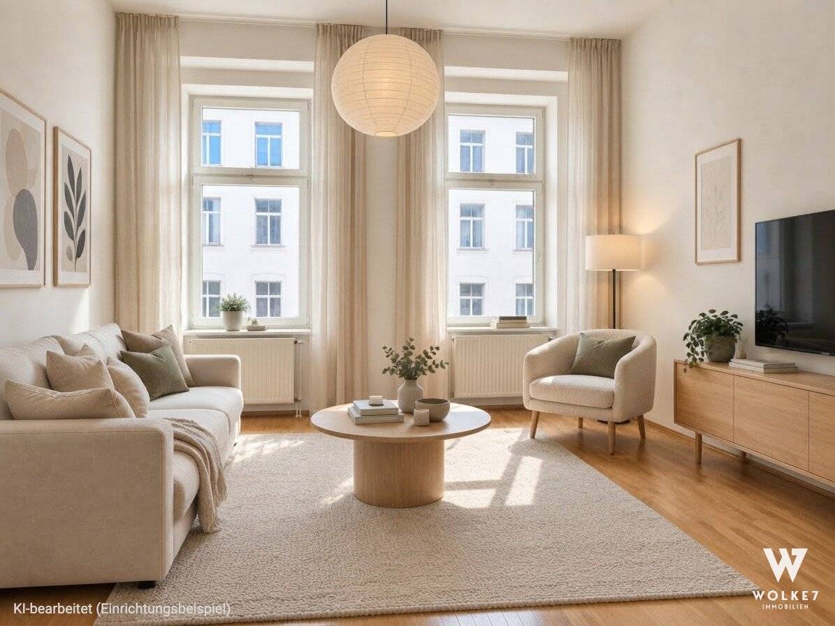 Charming 3-room period apartment - urban living &amp; well connected