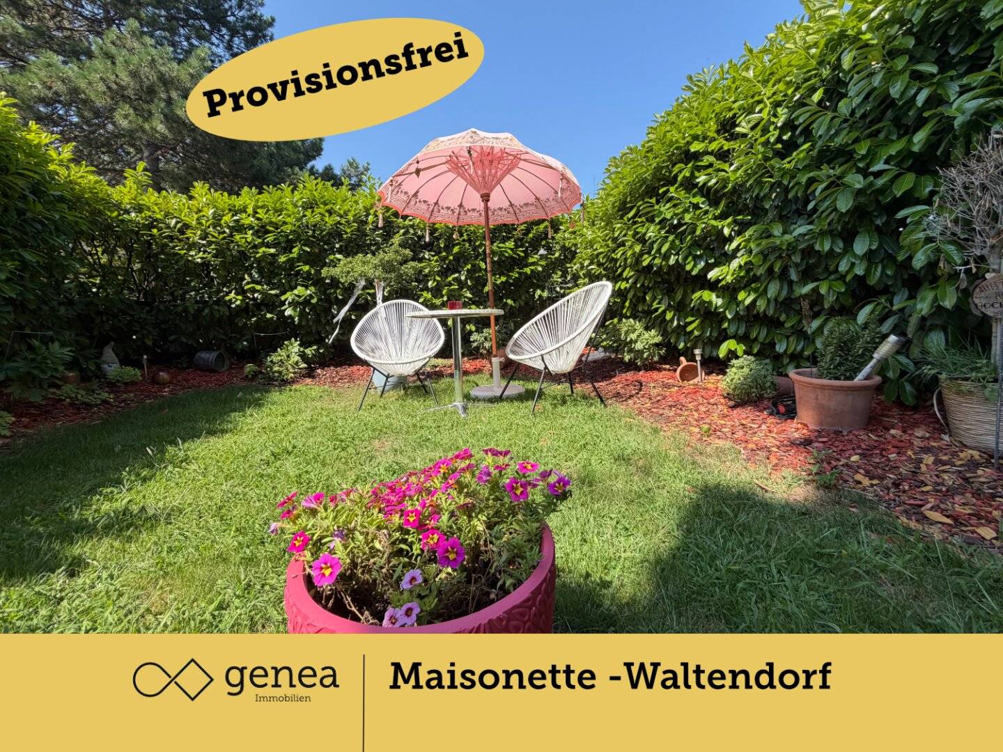 COMMISSION-FREE | DREAM MAISONETTE APARTMENT I PRIVATE GARDEN I GRAZ - WALTENDORF