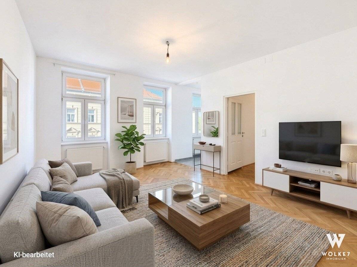 Charming 2-room period apartment incl. elevator Thoughtful layout Between Kongresspark and Yppenplatz