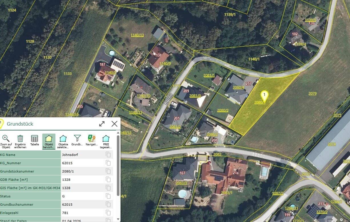 Sunny plot in Brunn near Fehring for sale ...!