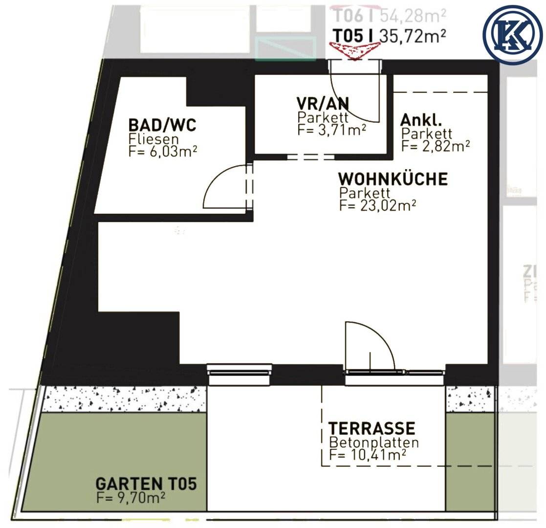 Exclusive living near Alte Donau, Donauzentrum &amp; U1 Kagran: 74 owner-occupied and investment apartments
