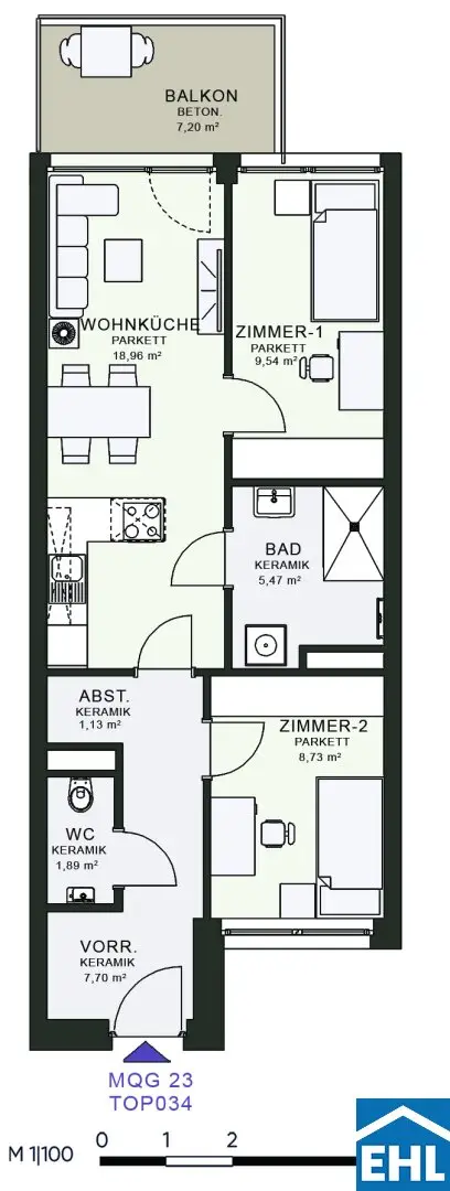 Urban Living in the Messequadrant – modern design meets prime location in Graz