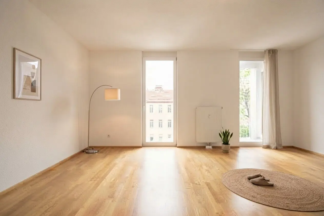 Attraktive Wohnung mit hofseitigem Balkon