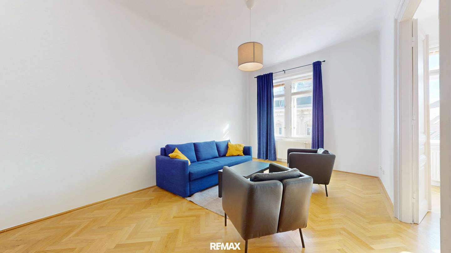 Zentrale 3-Zimmer-Altbauwohnung mit Lift in 1080 Wien | nahe Neubaugasse &amp; Innenstadt