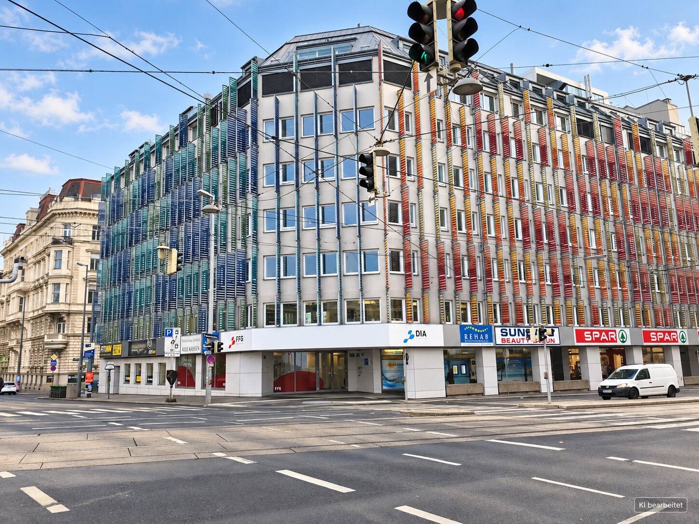 Bright loft apartment by the water with underground parking