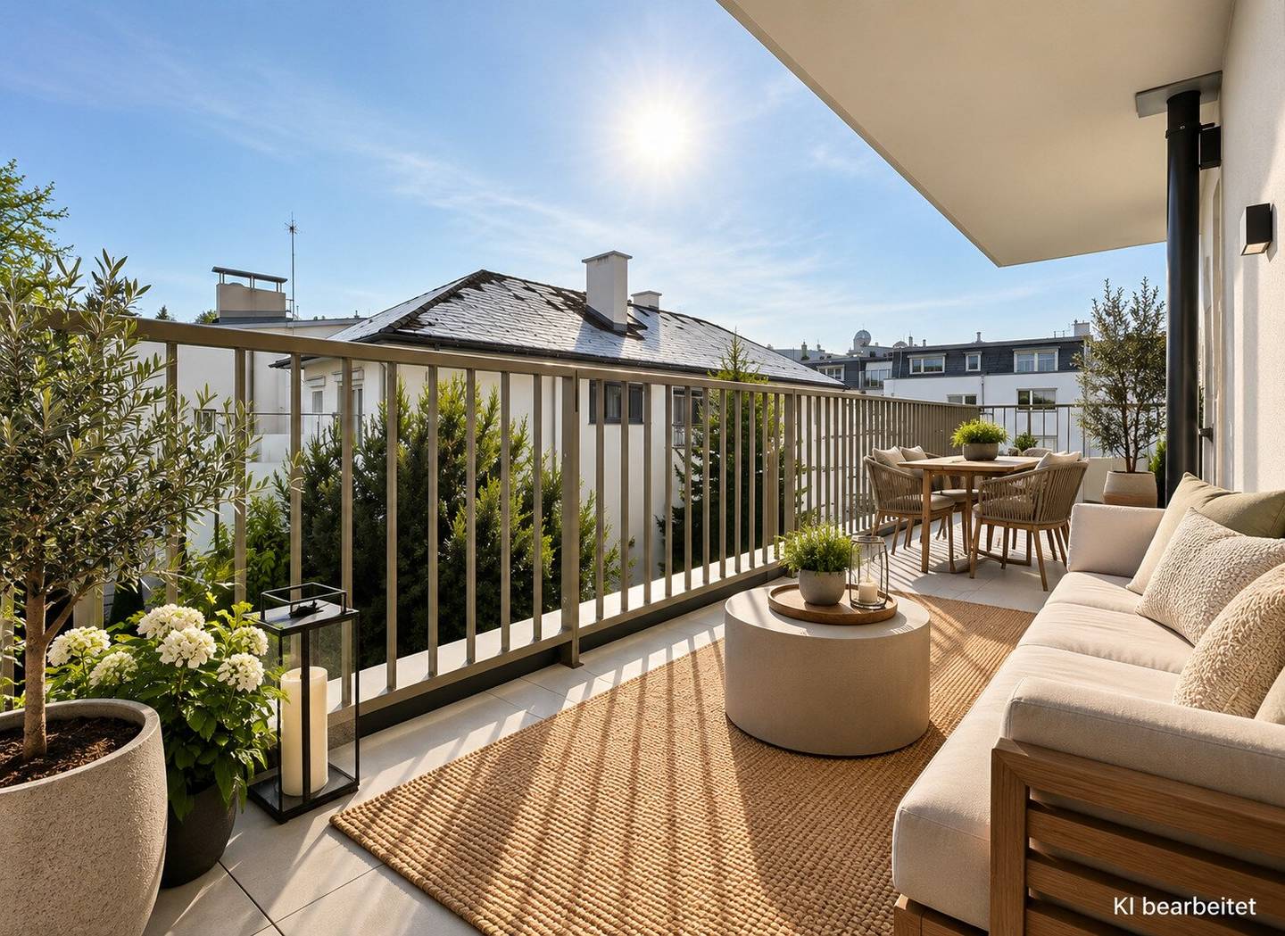 TOP RENTAL APARTMENT in 1190: 3 rooms and outdoor area with view of greenery