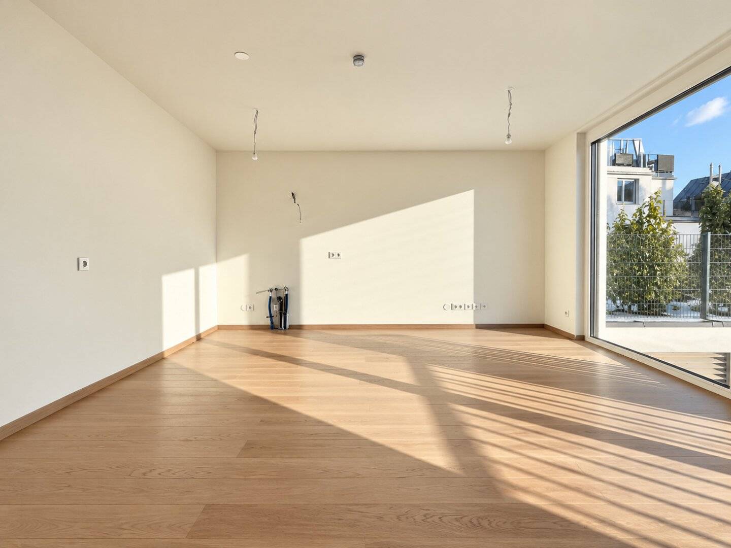 Beautiful 2-room rental apartment with first occupancy, distant view &amp; underfloor heating
