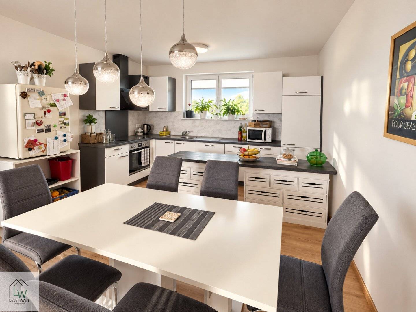 Living with plenty of space – 3 rooms, loggia &amp; 2 parking spaces
