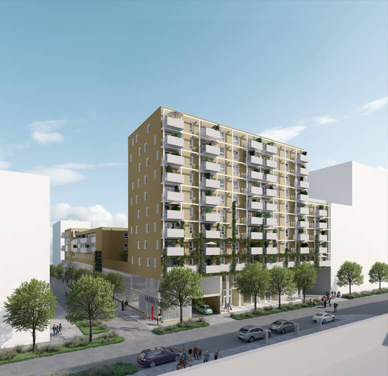 New build apartment in up and coming Obere Hausfeld near U Bahn