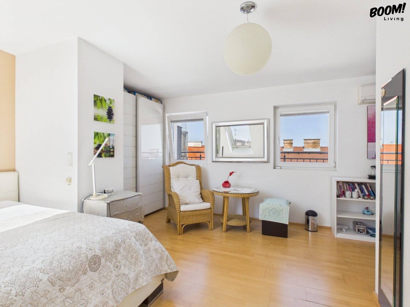 Living above the roofs – 4 rooms and 2 roof terraces