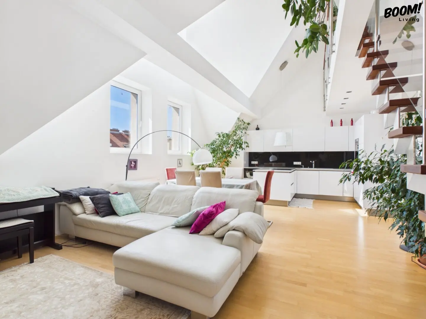 Wohnen über den Dächern – 4 Zimmer und 2 Dachterrassen