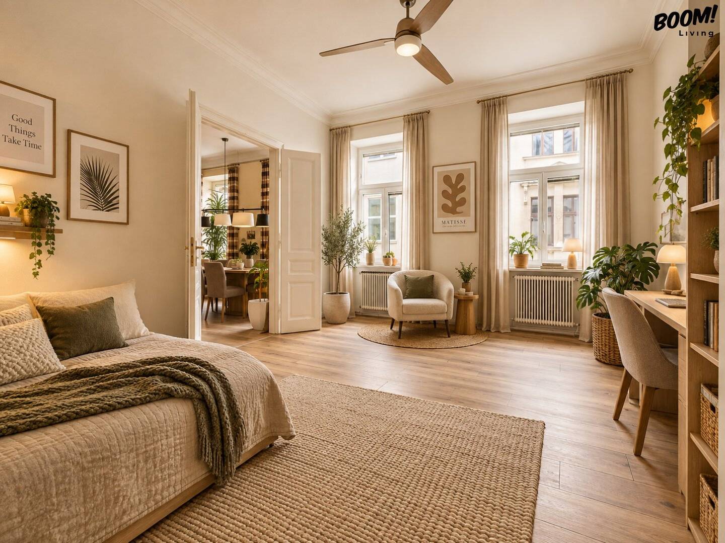 Rarity in 1040 Vienna | Spacious 3-room period apartment with 106 m²