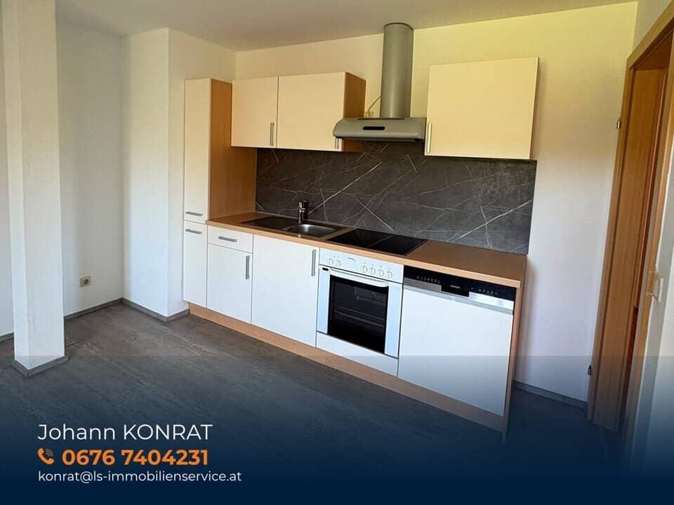 Bright 3-room apartment with carport and cellar compartment in Unterrohr