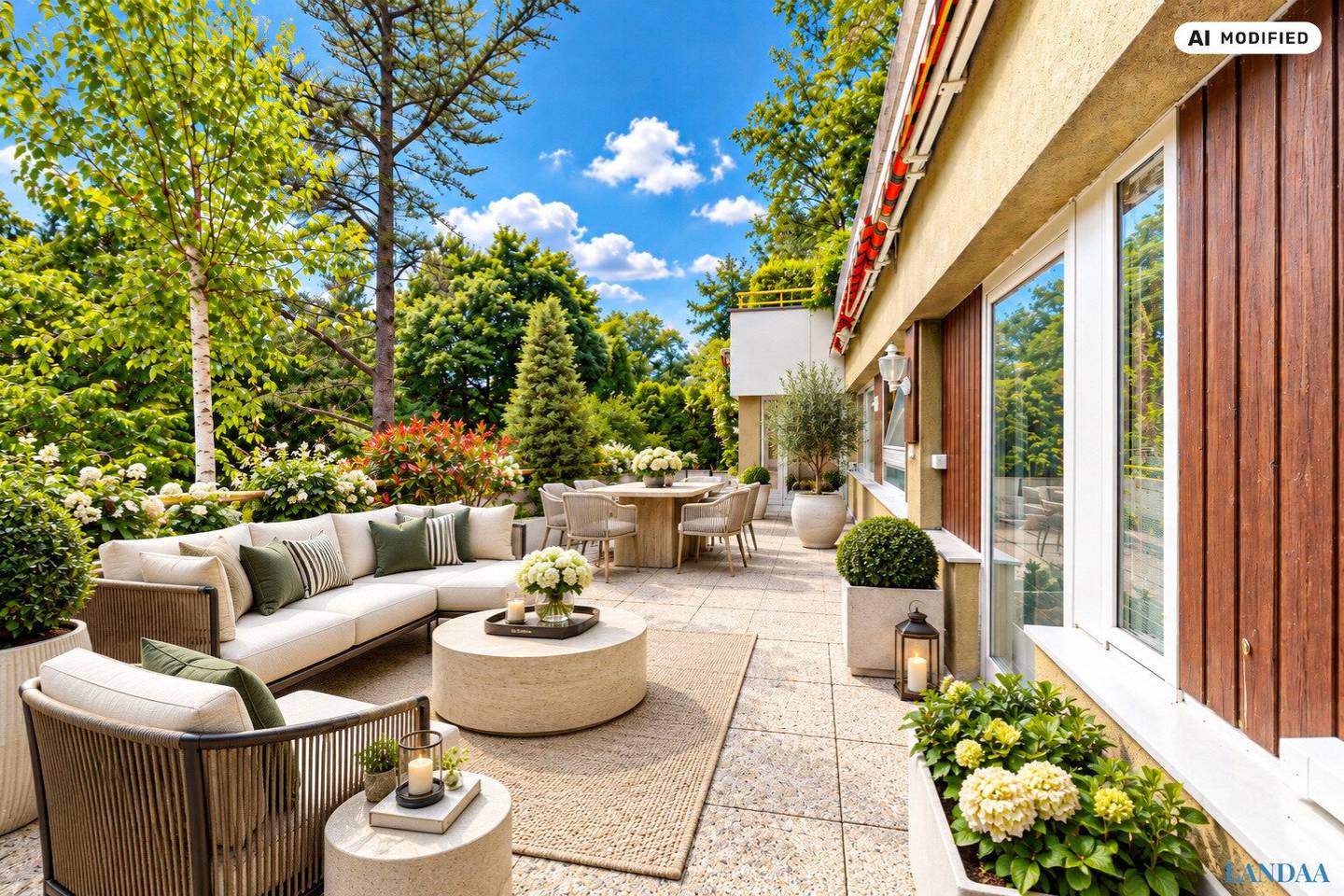 Dream Terrace Residence at Schafberg: 119 m² living space + 56 m² terrace, pool, sauna - Dreamlike!