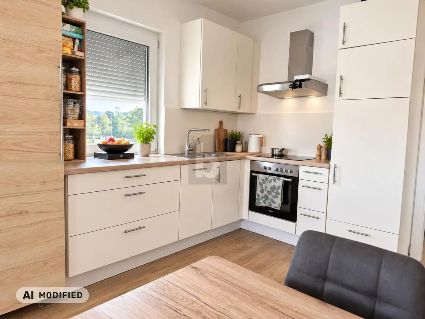 Lichtdurchflutete Wohnung mit Balkon und Carport