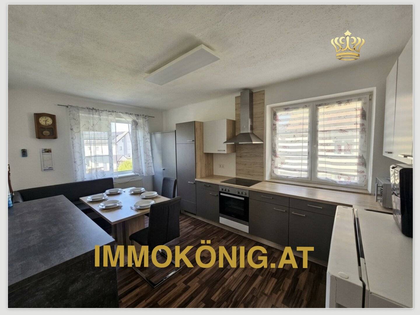 Furnished 2-room apartment on the 1st floor with garden and parking space in Freistadt for sale
