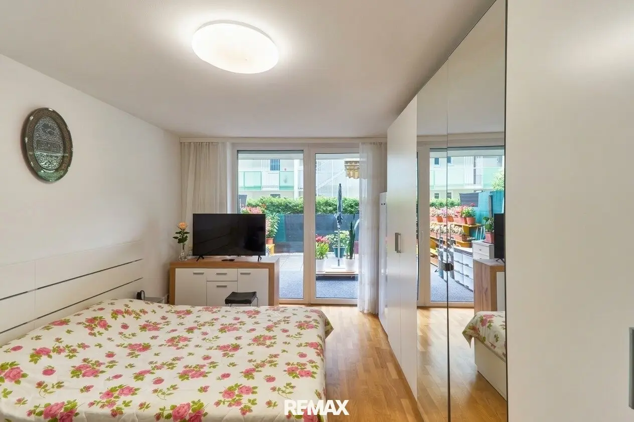 Attraktive 2-Zimmer-Wohnung mit Westterrasse und TG-Abstellplatz