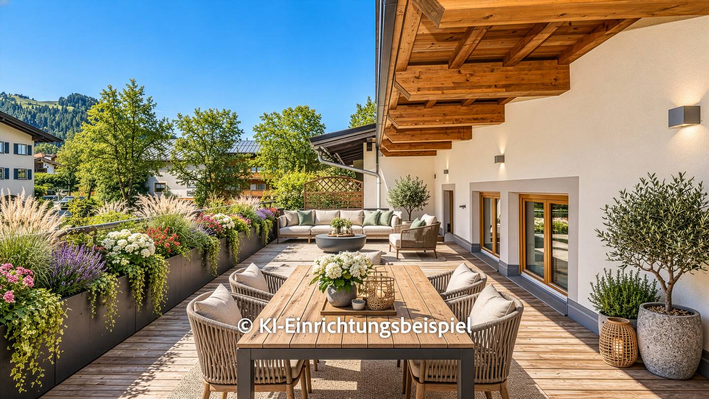 Exclusive apartment in historic townhouse with terrace
