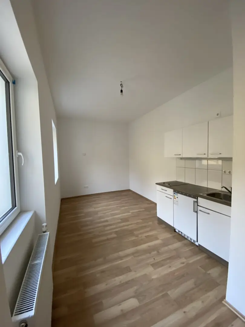 Einzimmerwohnung mit heller, großzügiger Raumaufteilung