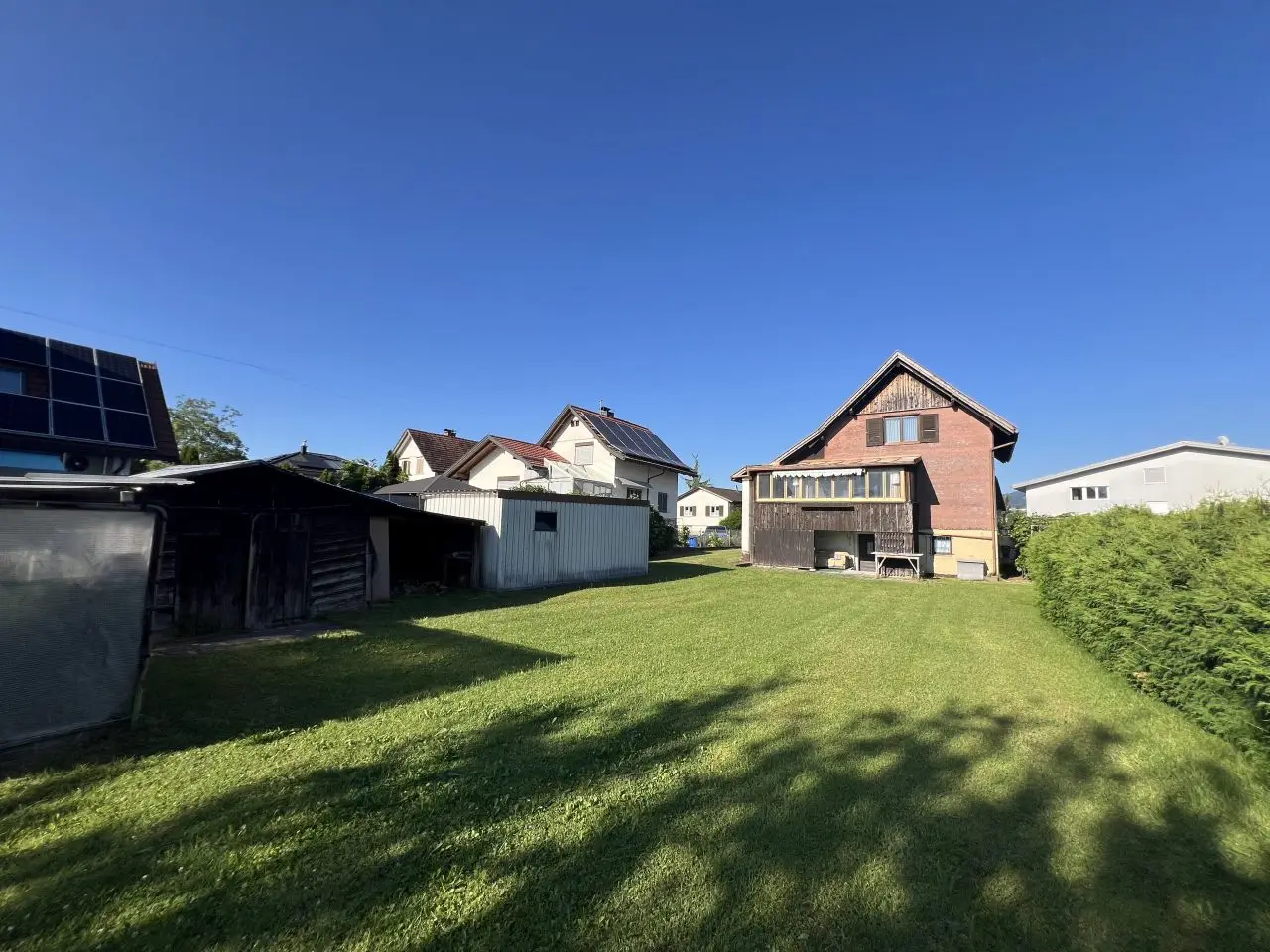 Sunny building plot in peaceful location Wohnung