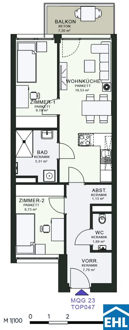 Stylish living near Messe Graz – New-build apartments with character