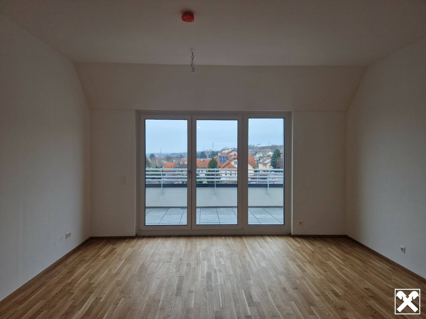 Dachgeschosswohnung Neubau Terrasse Weinregion