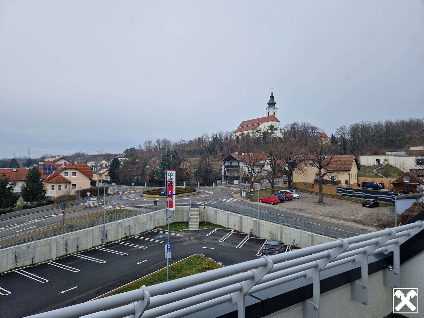 Dachgeschosswohnung Neubau Terrasse Weinregion