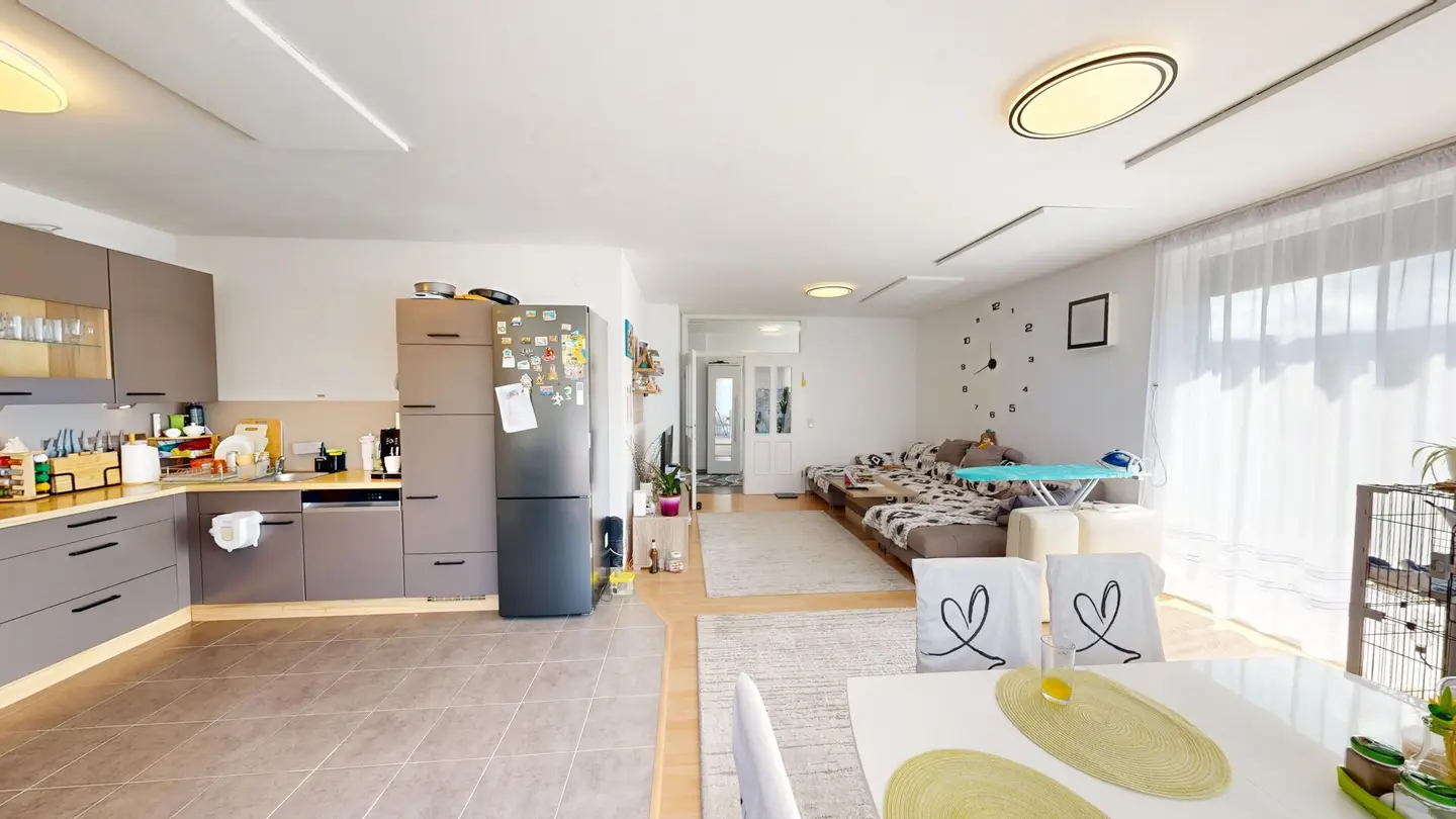 3 room apartment in quiet location with spacious sun terrace