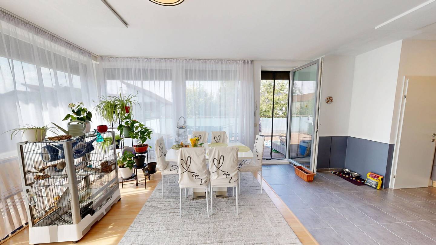 3 room apartment in quiet location with spacious sun terrace
