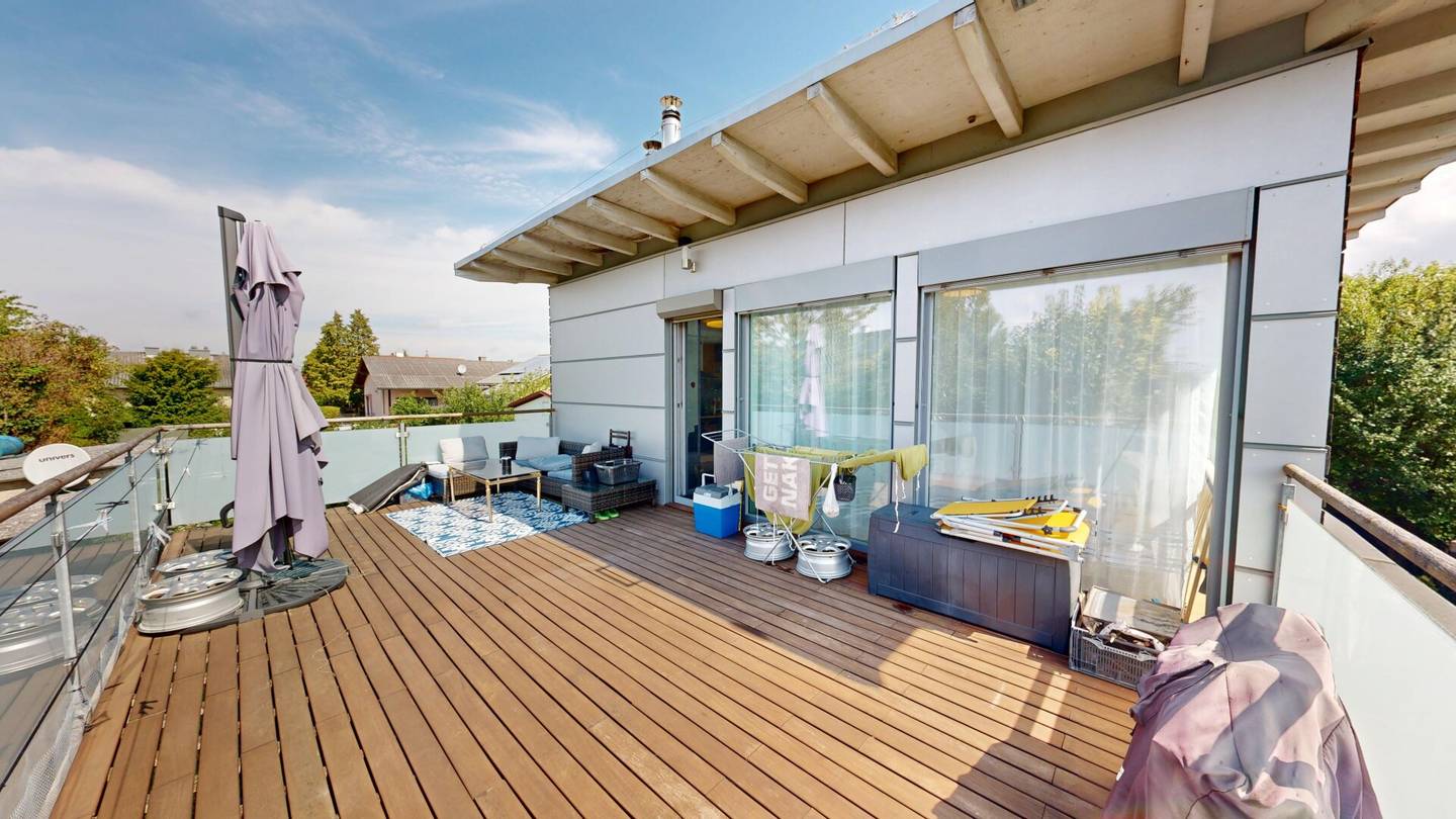 3 room apartment in quiet location with spacious sun terrace