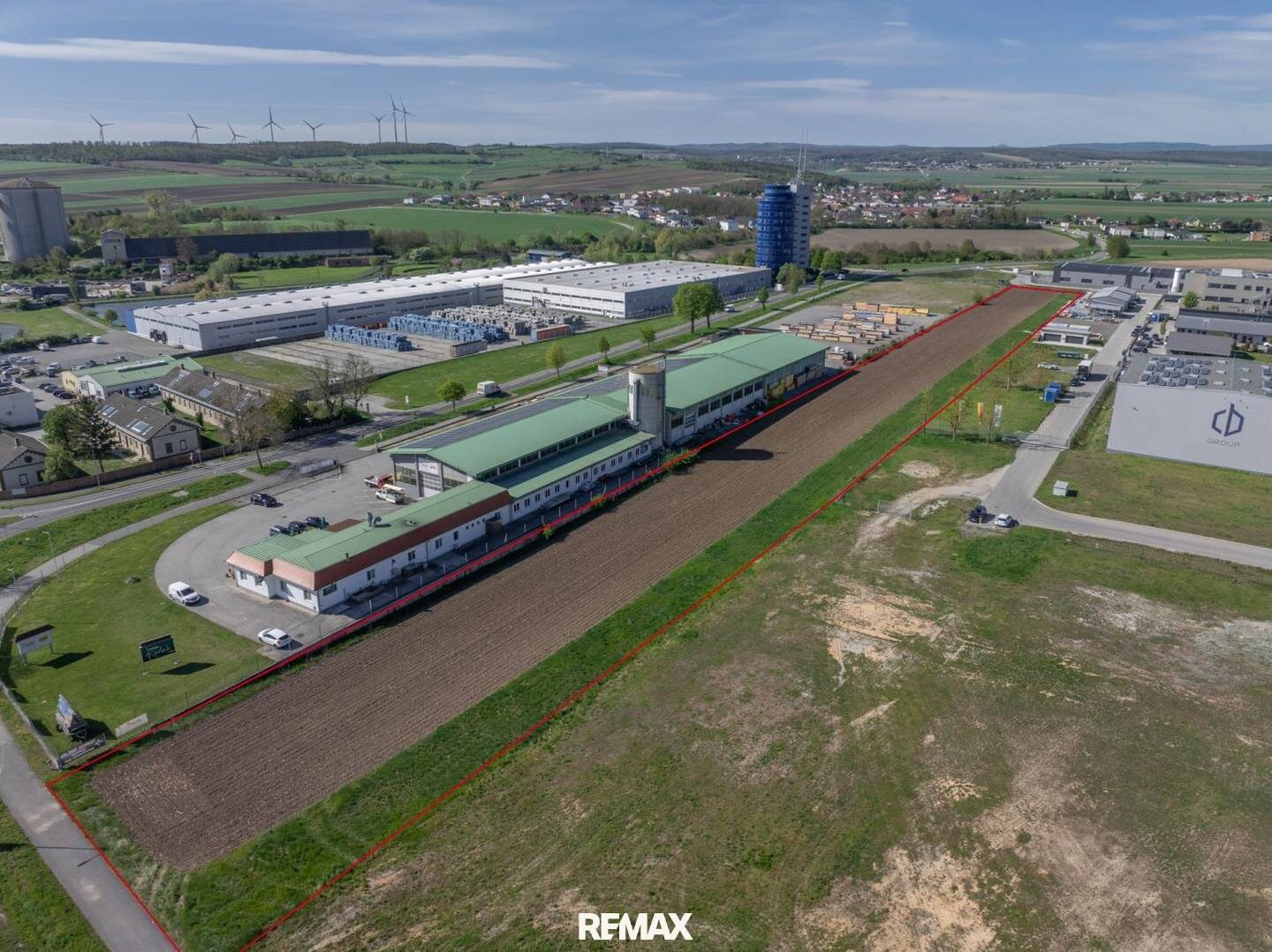 Industrial building plot at the hotspot of the B16 – 11,362 m² directly at the Siegendorf roundabout
