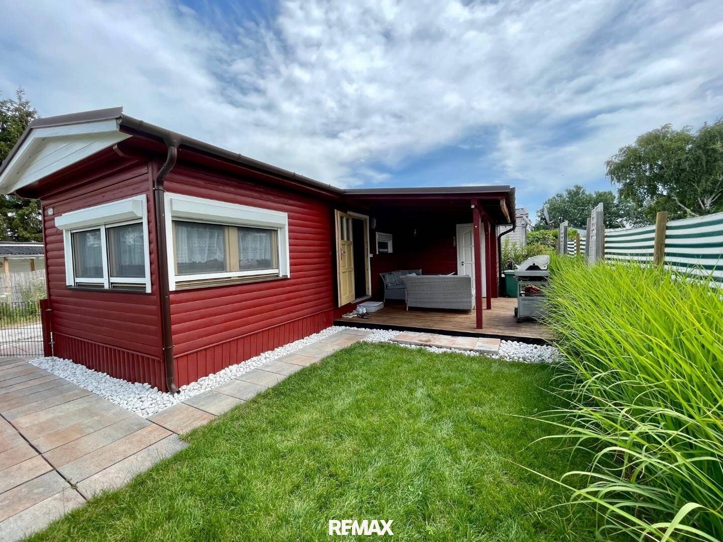Mobile home on leased land in Purbach am Neusiedlersee