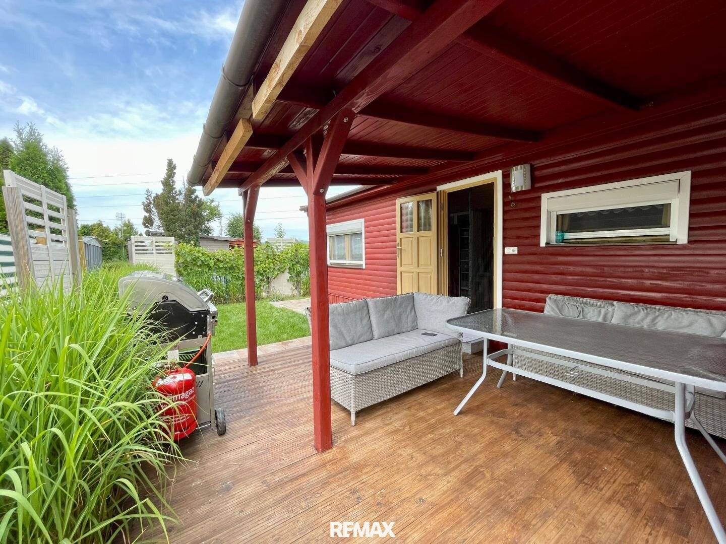 Mobile home on leased land in Purbach am Neusiedlersee