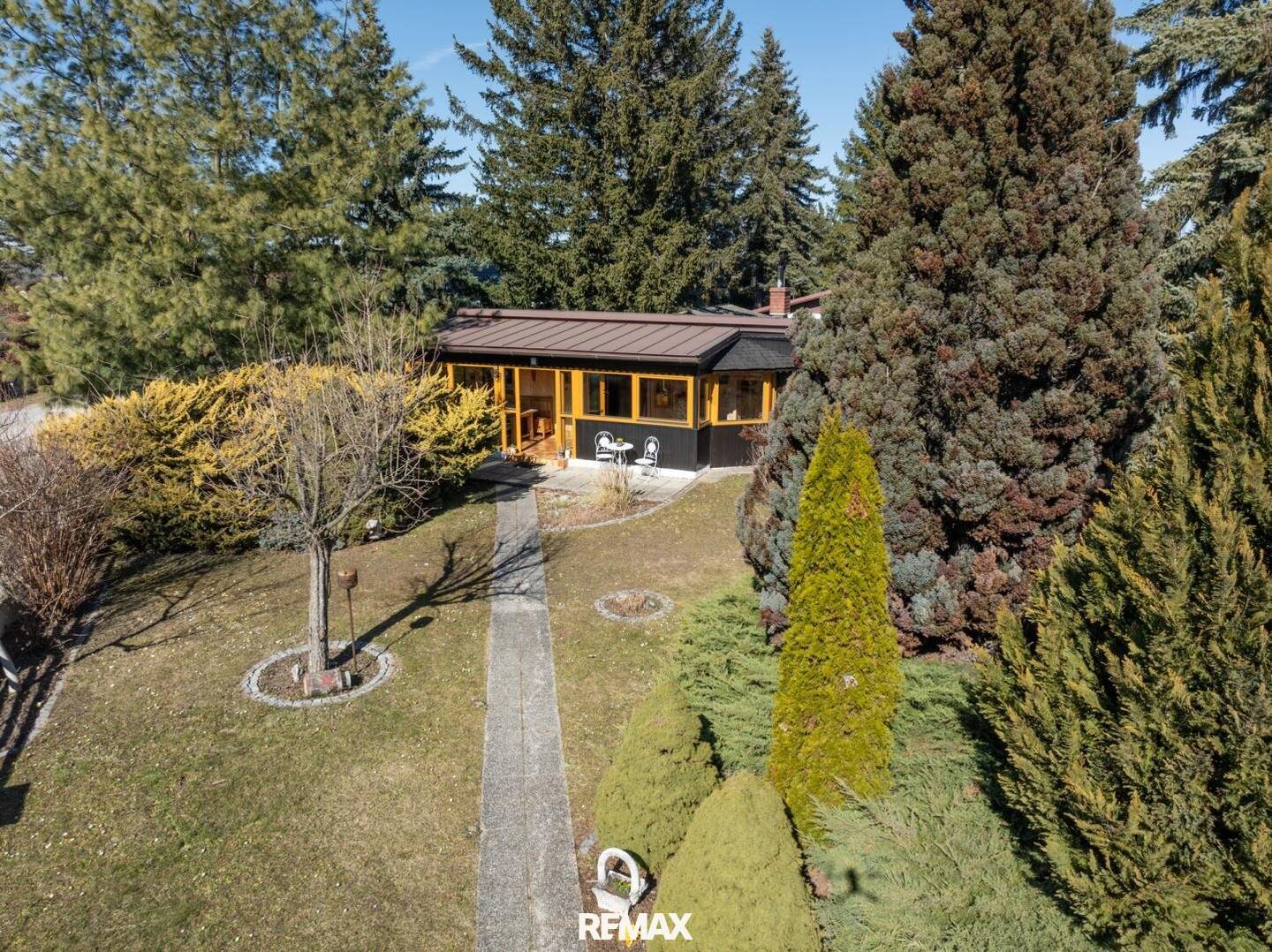 Bungalow in der Steinbrunner Seesiedlung