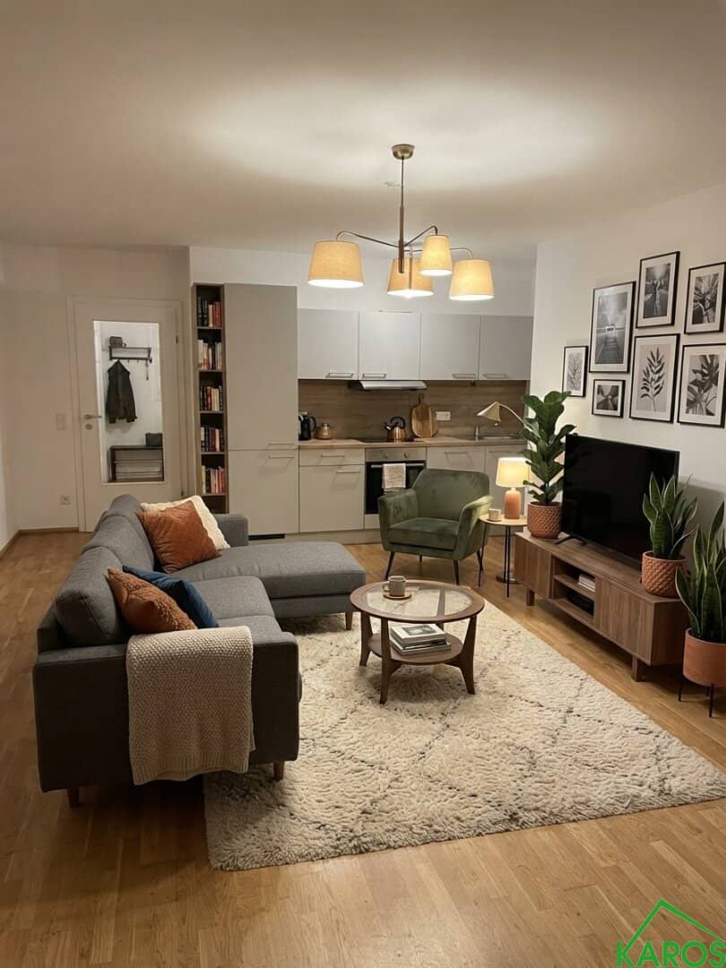 Bright 2-room apartment in 1100 Wien, 61.5 m², 3rd floor, Rent €978.73