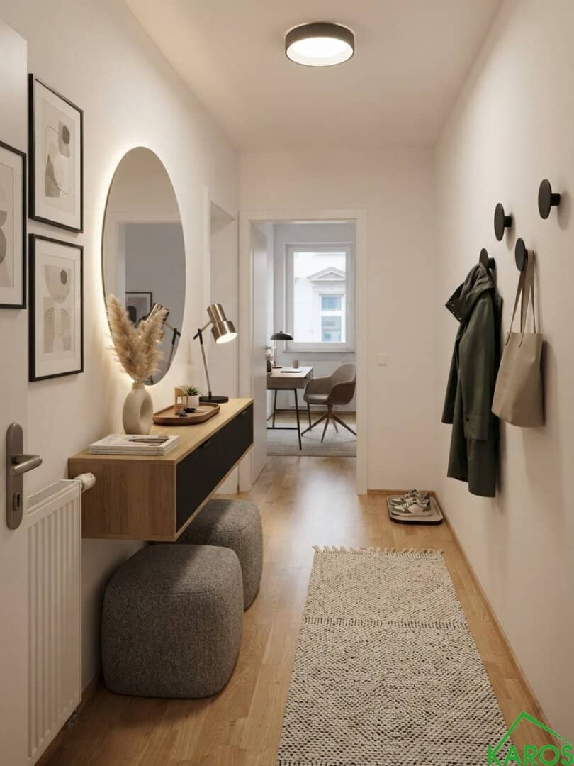 Bright 2-room apartment in 1100 Wien, 61.5 m², 3rd floor, Rent €978.73