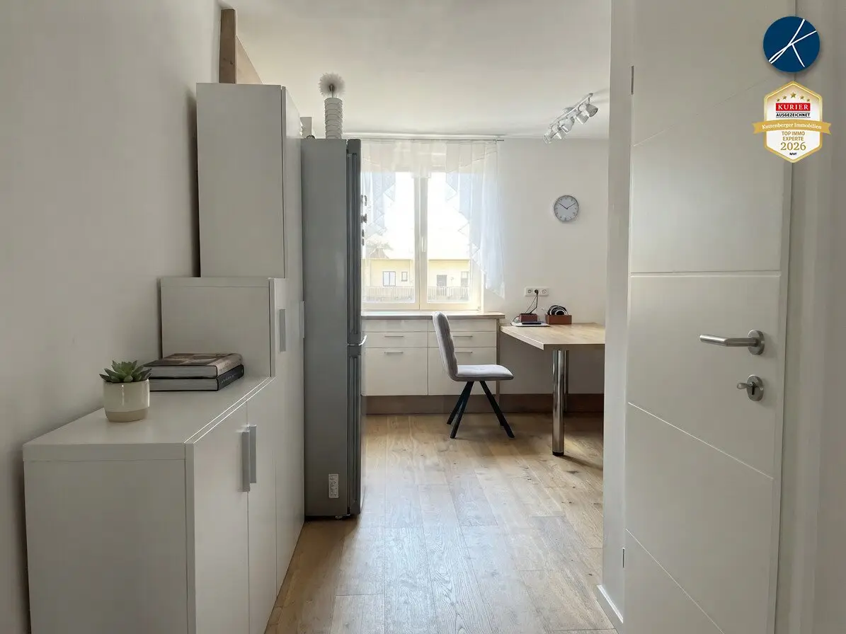 Bright 3-room apartment with south-facing balcony in the Mitterau