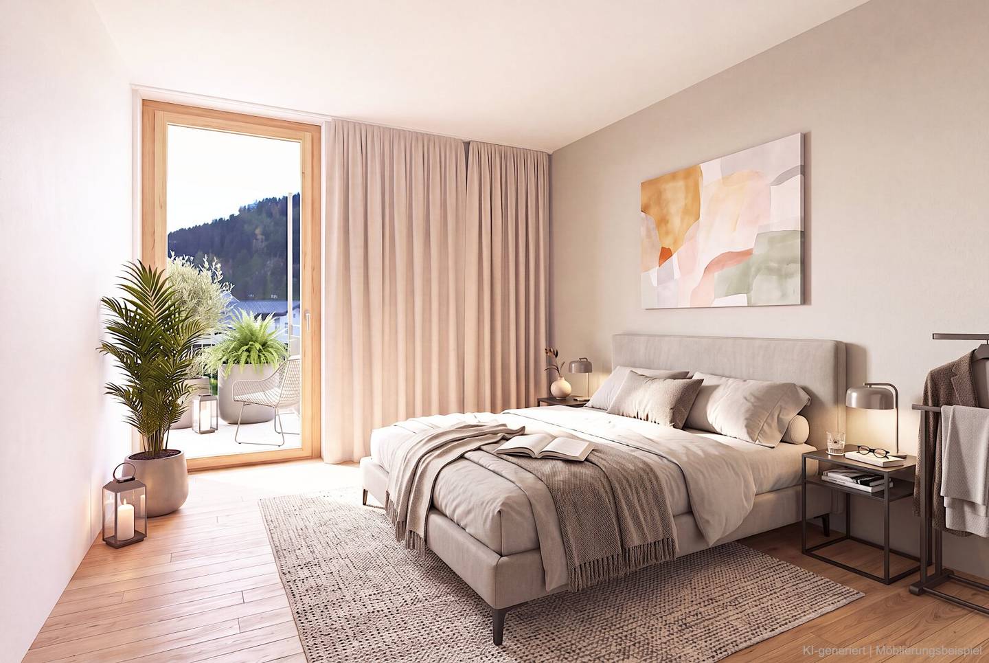 3-room apartment on an upper floor with southwest orientation | TOP B17 | Zams