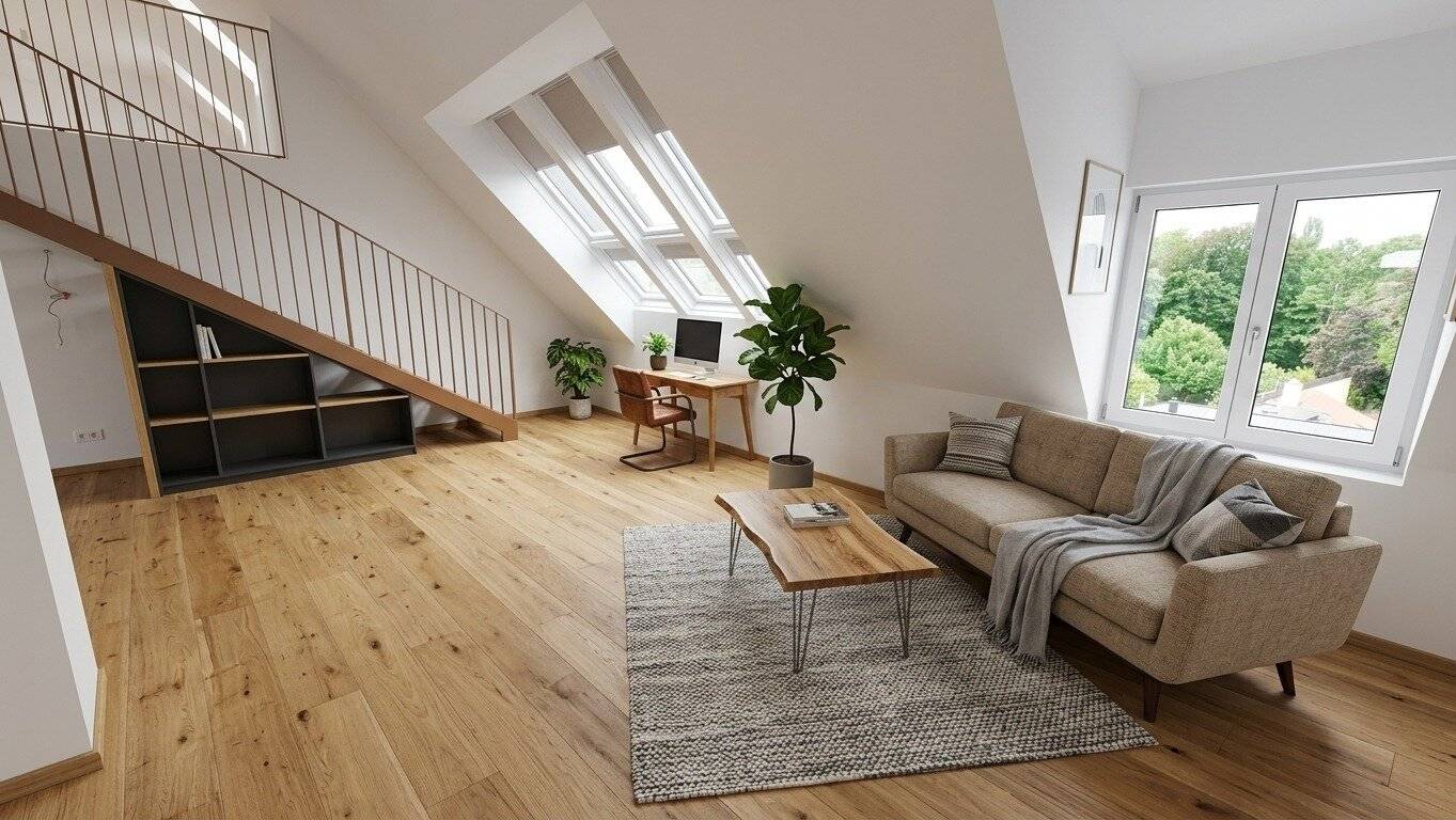 Dachgeschoss-Neubau im historischen Grinzinger Cottage