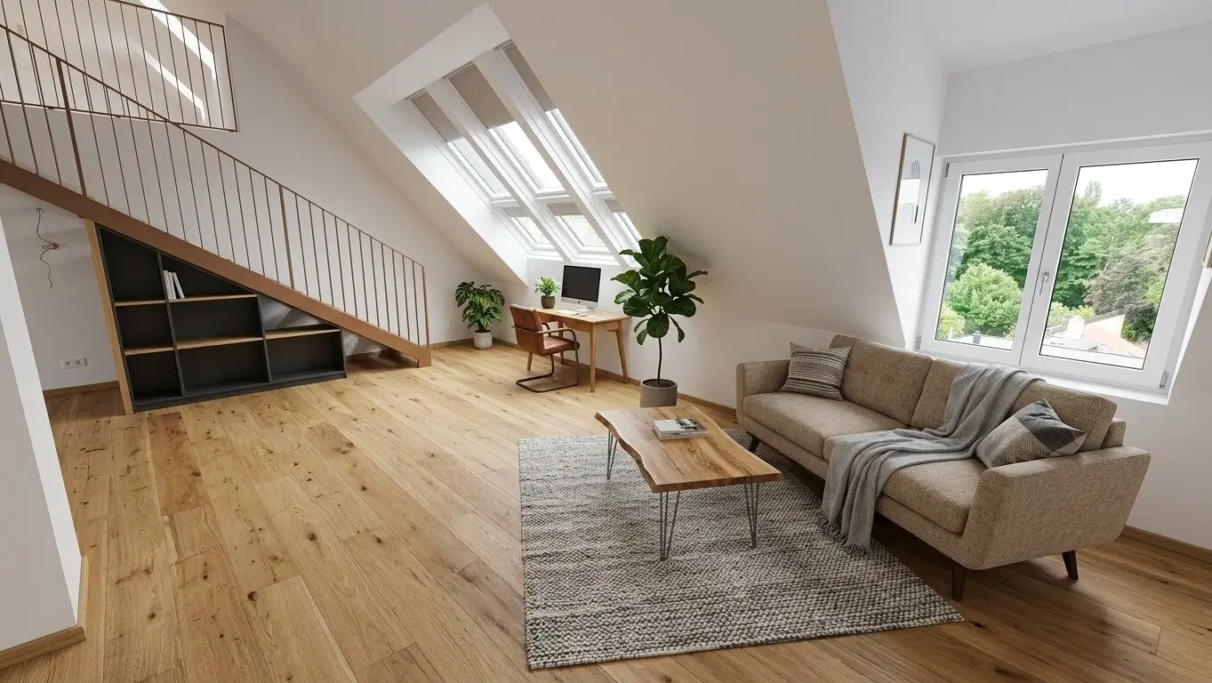 Dachgeschoss-Neubau im historischen Grinzinger Cottage