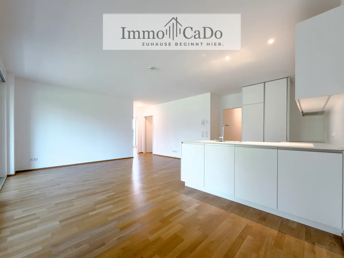 Wohnung mit großer Terrasse und lichtdurchfluteten Räumen