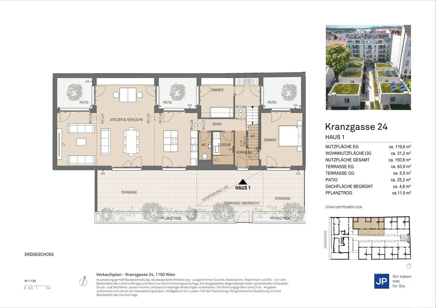 KRANZGASSE 24 - Wohnen mit urbanem Komfort und ruhigem Rückzugsort